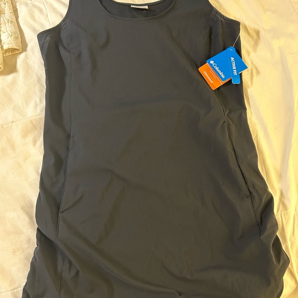 Columbia Women's Sleeveless Tank Top - Dark Gray